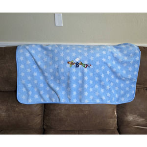Garanimals Baby Infant Blue Blanket Jet Airplane Stars Security Lovey 30X40